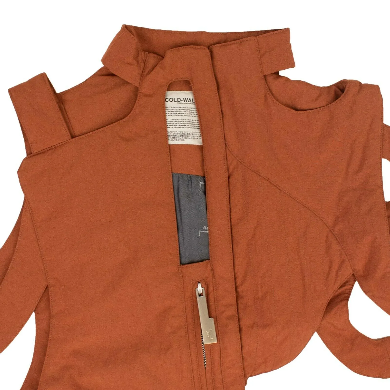A-COLD-WALL* Unisex Rust Cut-Out Jacket