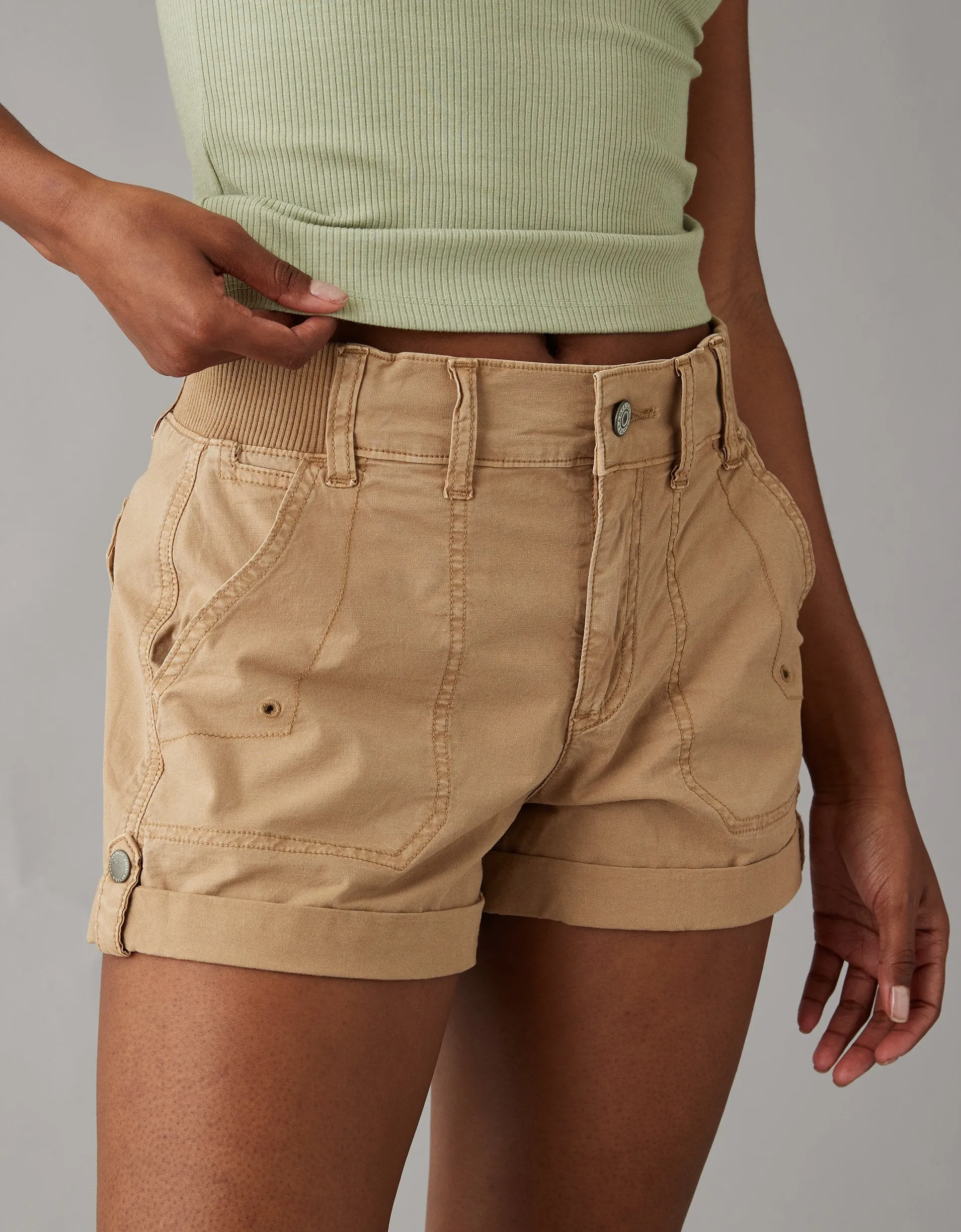 AE Snappy Stretch 4" Perfect Cargo Short