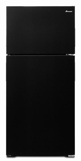 Amana ART104TFDB 28-Inch Top-Freezer Refrigerator With Dairy Bin - Black Freestanding Refrigerators freestanding fridge freezer combo
