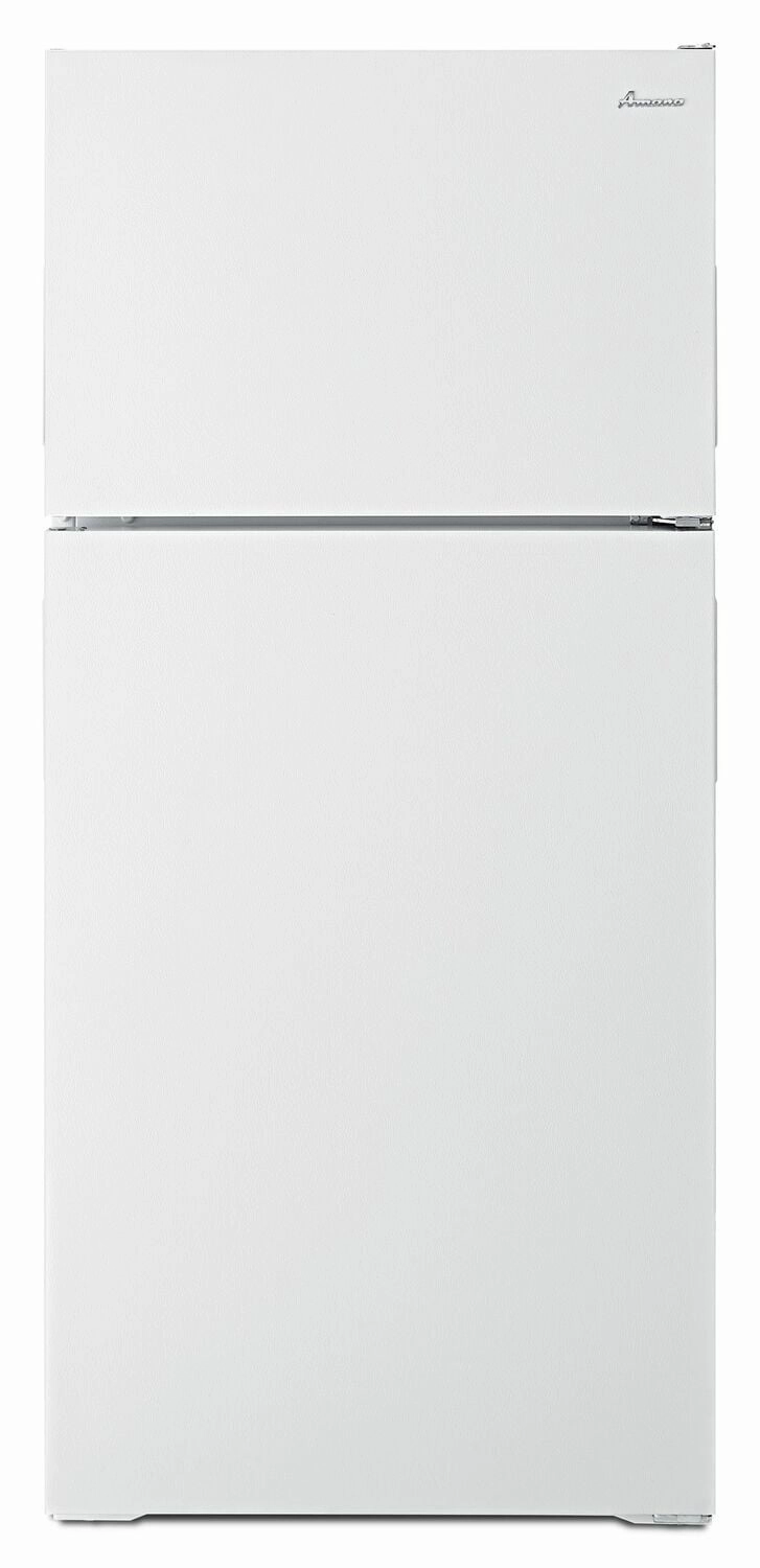 Amana ART104TFDW 28-Inch Top-Freezer Refrigerator With Dairy Bin - White Freestanding Refrigerators freestanding fridge freezer combo