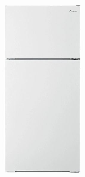 Amana ART104TFDW 28-Inch Top-Freezer Refrigerator With Dairy Bin - White Freestanding Refrigerators freestanding fridge freezer combo