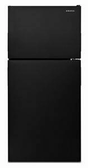 Amana ART308FFDB 30-Inch Wide Top-Freezer Refrigerator With Garden Fresh Crisper Bins - 18 Cu. Ft. - Black Freestanding Refrigerators freestanding fridge freezer combo