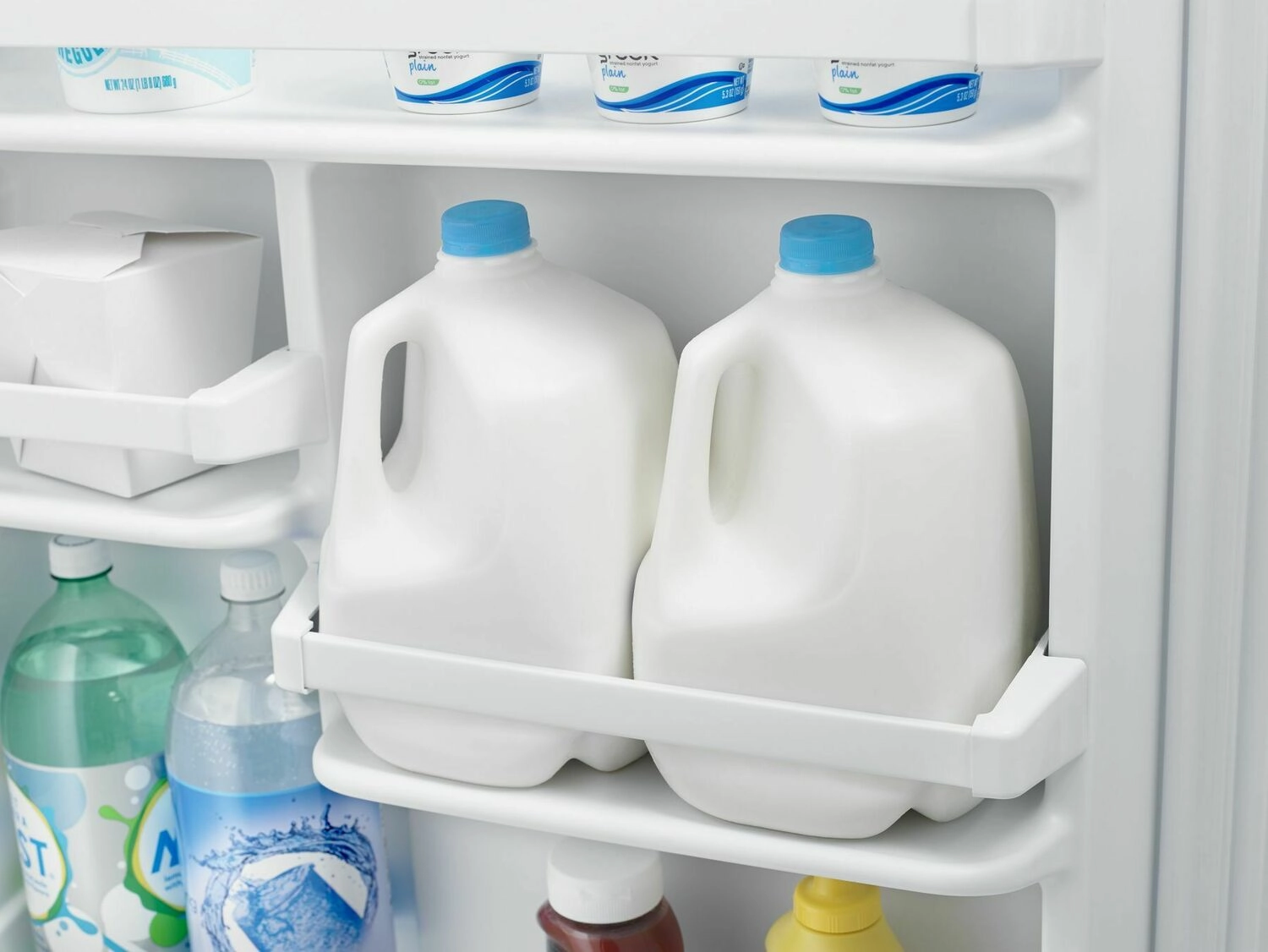 Amana ART318FFDW 30-Inch Amana? Top-Freezer Refrigerator With Glass Shelves - White