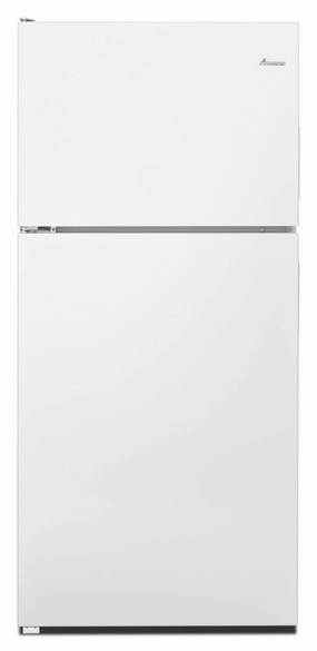 Amana ART318FFDW 30-Inch Amana? Top-Freezer Refrigerator With Glass Shelves - White Freestanding Refrigerators freestanding fridge freezer combo