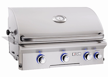 American Outdoor Grill 30NBL00SP Cooking Surface 540 Sq. Inches (30" X 18") Built-In Grill W/O Rotisserie Natural Gas Barbeque Grills,natural gas outdoor grill