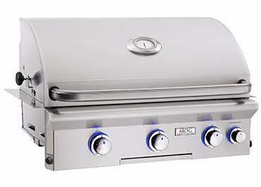 American Outdoor Grill 30NBL Cooking Surface 540 Sq. Inches (30" X 18") Built-In Grill Natural Gas Barbeque Grills,natural gas outdoor grill