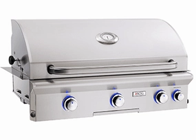 American Outdoor Grill 36NBL Cooking Surface 648 Sq. Inches (36" X 18") Built-In Grill Natural Gas Barbeque Grills,natural gas outdoor grill