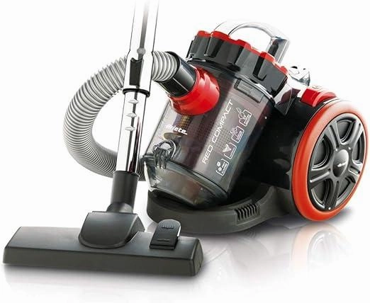 Ariete Easy Compact Cylinder Vacuum Cleaner 2Ltr Bagless 2743 1600W Red robot vacuum, handheld vacuum