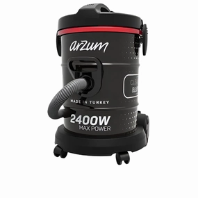 Arzum Cleaner Raptor Drum Type Vacuum, 5M Cable, 2400Watts, Black robot vacuum, handheld vacuum