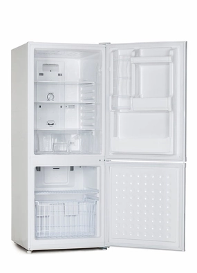 Avanti FFBM92H0W Bottom Mount Frost Free Freezer / Refrigerator Freestanding Refrigerators freestanding fridge freezer combo