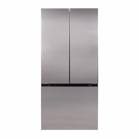 Avanti FFFDS175L3S Avanti Frost Free French Door Refrigerator, 17.5 Cu. Ft. - Stainless Steel / 17.50 Cu. Ft. Freestanding Refrigerators freestanding fridge freezer combo