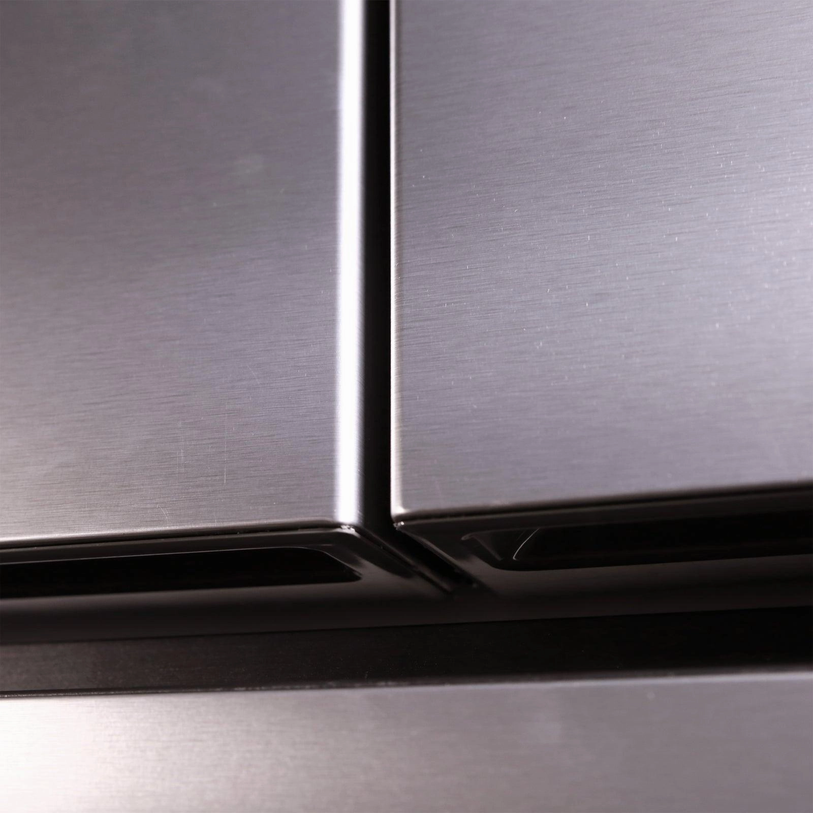 Avanti FFFDS175L3S Avanti Frost Free French Door Refrigerator, 17.5 Cu. Ft. - Stainless Steel / 17.50 Cu. Ft.
