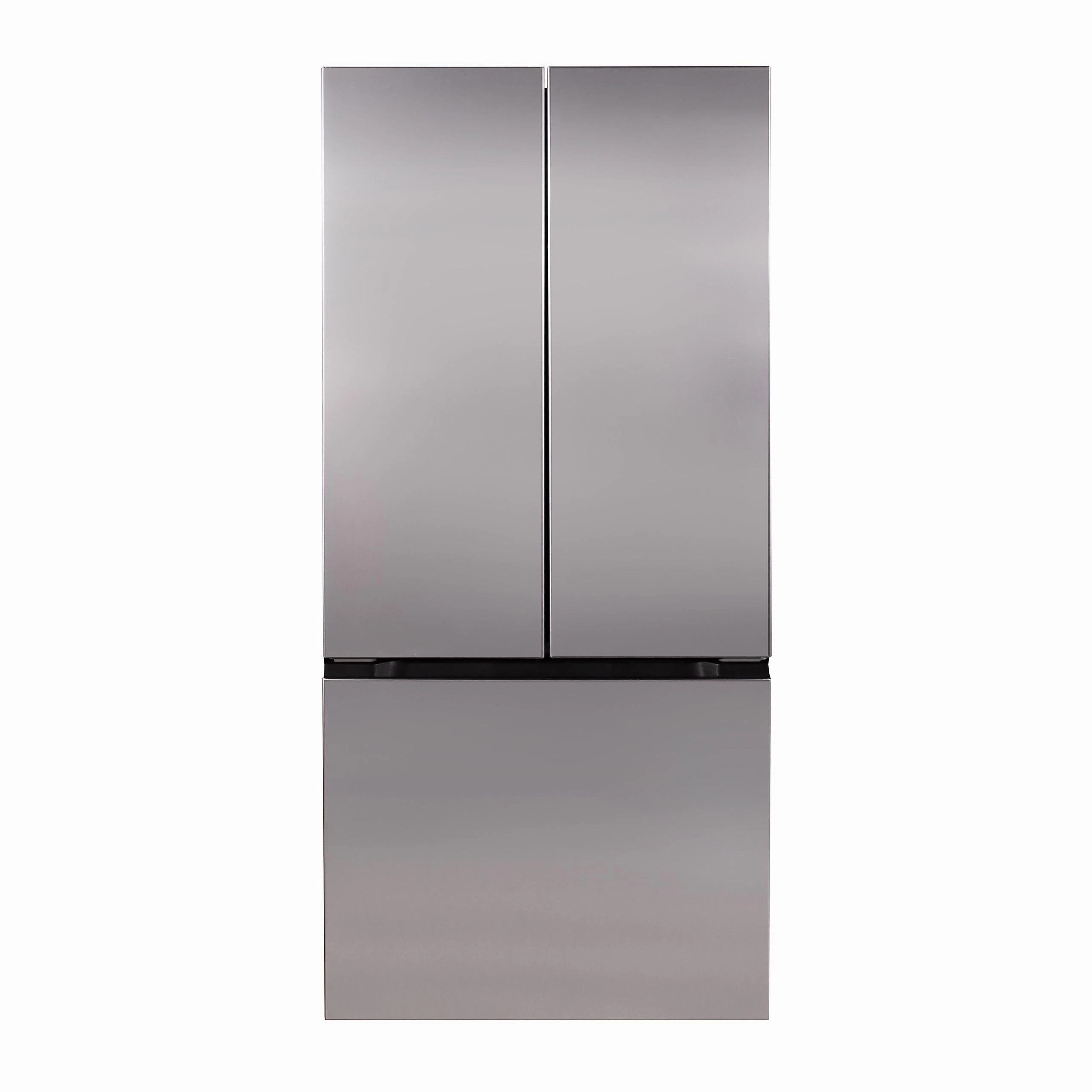 Avanti FFFDS175L3S Avanti Frost Free French Door Refrigerator, 17.5 Cu. Ft. - Stainless Steel / 17.50 Cu. Ft. Freestanding Refrigerators freestanding fridge freezer combo