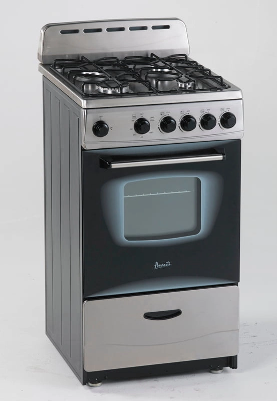 Avanti GR2013CSS 20" Gas Range Freestanding Ranges freestanding dual fuel range 30 inch
