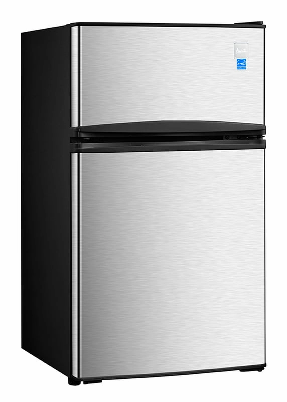 Avanti RA31B3S 3.1 Cf Two Door Counterhigh Refrigerator - Stainless Steel