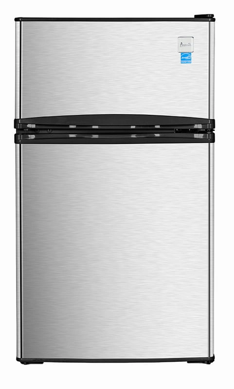 Avanti RA31B3S 3.1 Cf Two Door Counterhigh Refrigerator - Stainless Steel Undercounter Refrigerators 24 inch undercounter fridge for kitchen