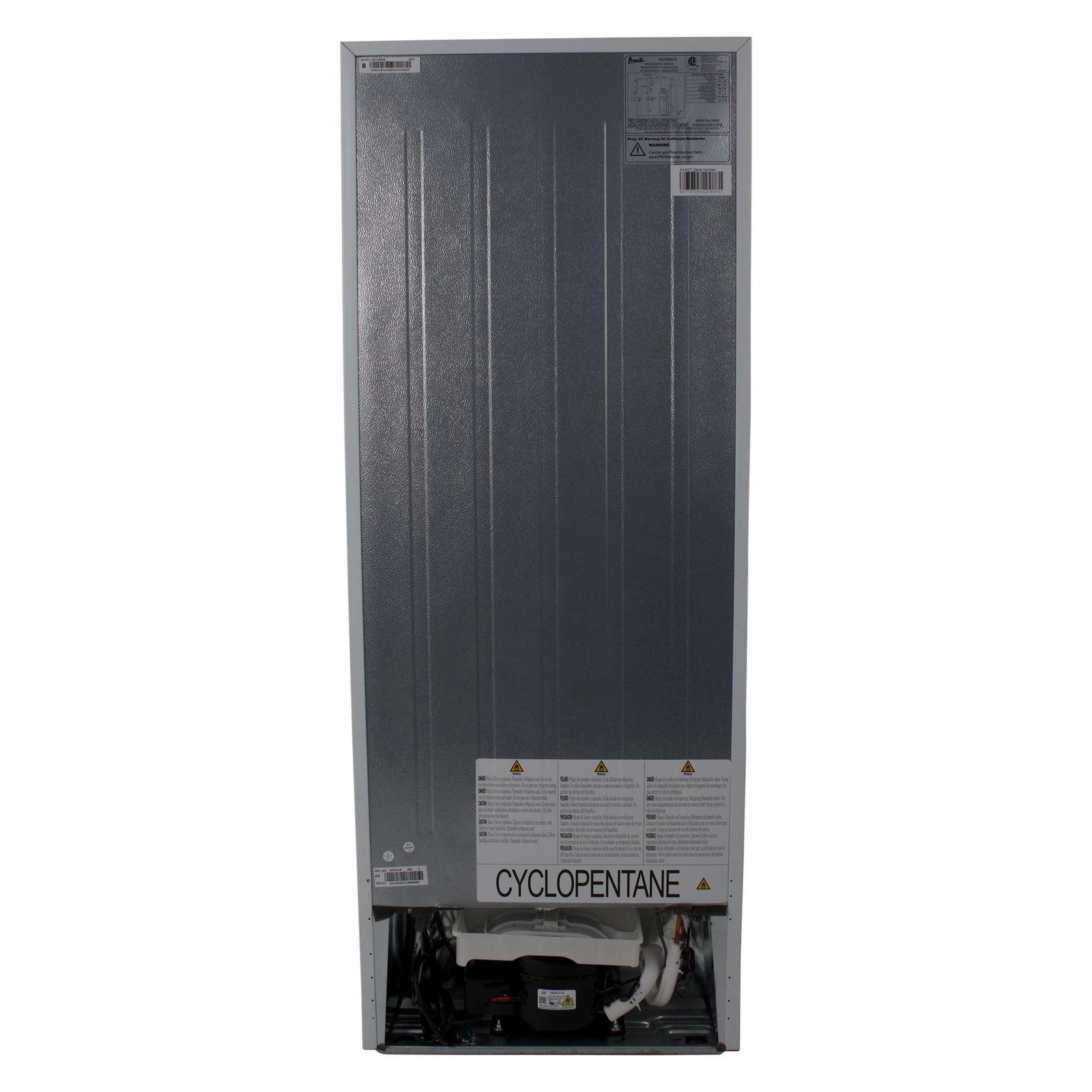 Avanti RA733B3S 7.3 Cu. Ft. Apartment Size Refrigerator