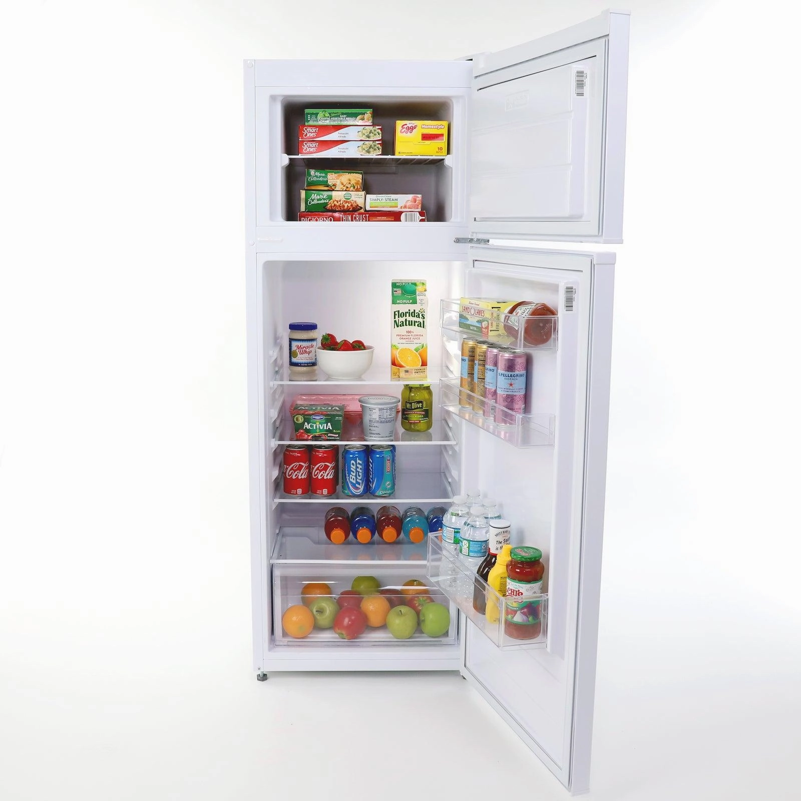 Avanti RA75V0W 7.4 Cu. Ft. Apartment Size Refrigerator