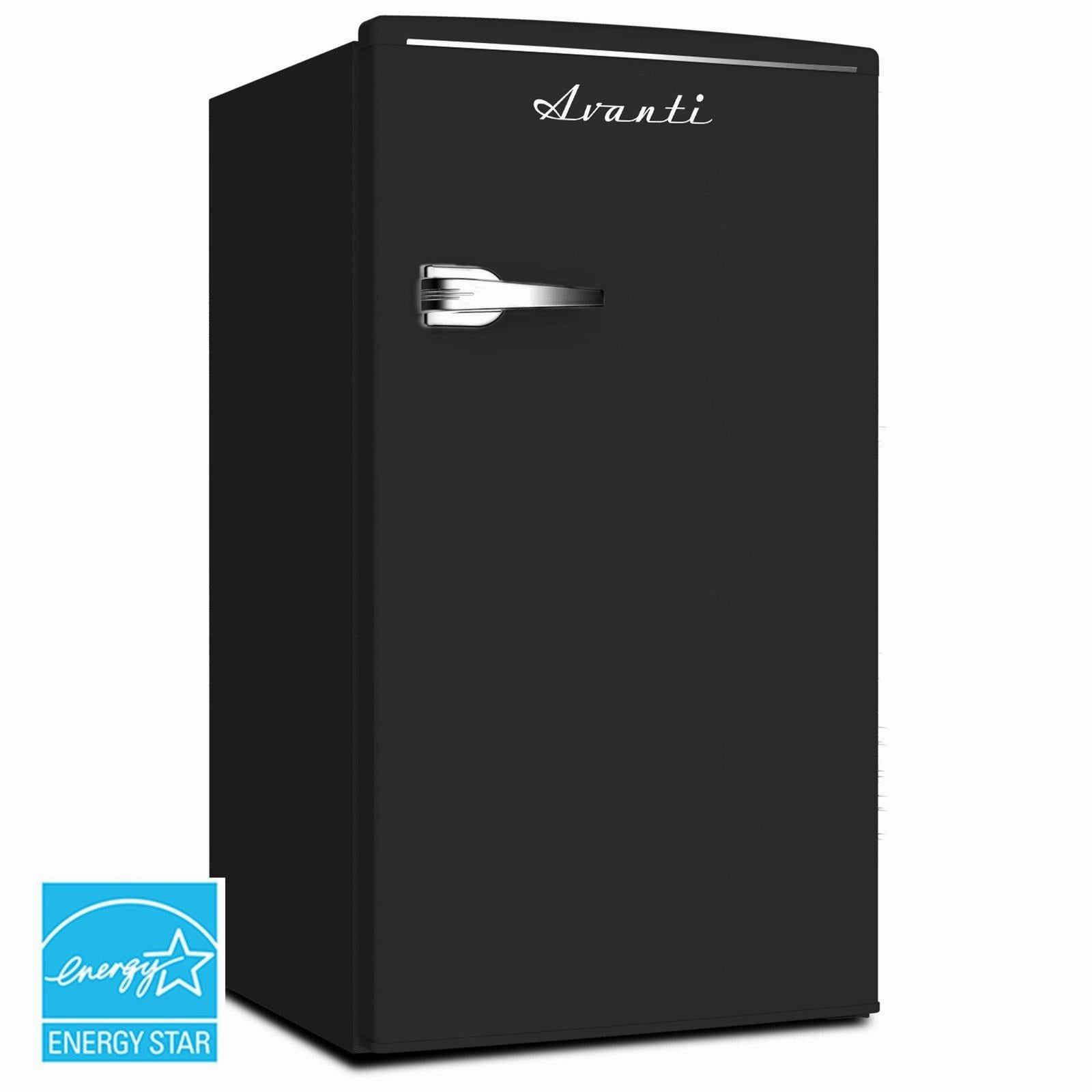 Avanti RMRS31X1BIS 3.1 Cu. Ft. Retro Compact Refrigerator Undercounter Refrigerators 24 inch undercounter fridge for kitchen