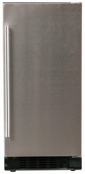 Azure Home Products A115RS Refrigerator 1.0 - 15" Solid Stainless Door Undercounter Refrigerators 24 inch undercounter fridge for kitchen