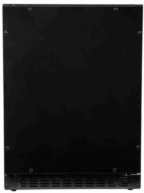 Azure Home Products A124RO Refrigerator 1.0 - 24" Solid Overlay Door Undercounter Refrigerators 24 inch undercounter fridge for kitchen