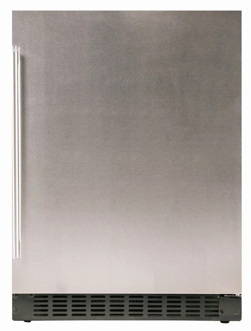 Azure Home Products A124RS Refrigerator 1.0 - 24" Solid Stainless Door Undercounter Refrigerators 24 inch undercounter fridge for kitchen