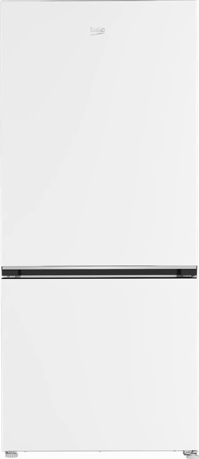Beko BFBF30116WHIM 30" Bottom Freezer Refrigerator Freestanding Refrigerators freestanding fridge freezer combo