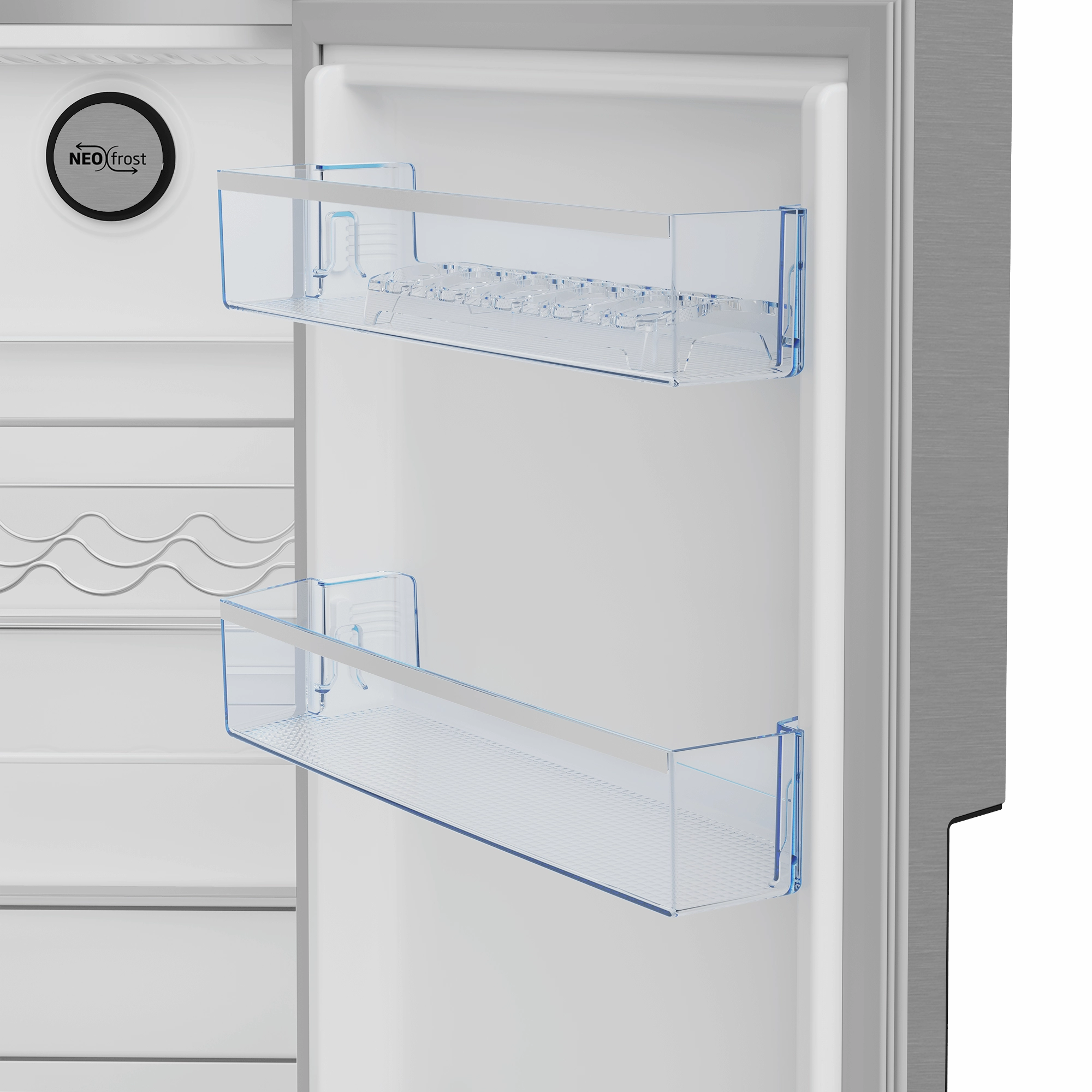 Beko BFSB3622XSS 36" Side By Side Refrigerator With Harvestfresh
