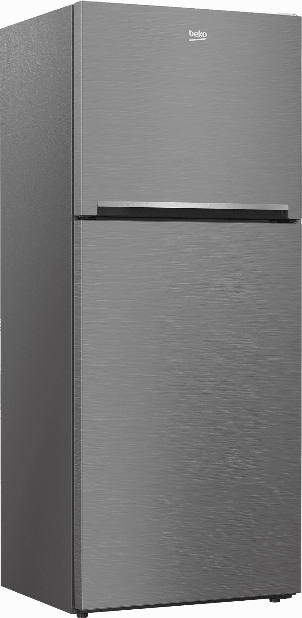 Beko BFTF2716SSIME 28" Freezer Top Stainless Steel Refrigerator With Auto Ice Maker And Everfresh 