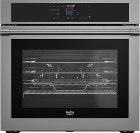 Beko WOS30200SS 30" Stainless Steel Wall Oven Wall Ovens convection wall oven with steam assist