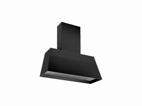 Bertazzoni KMC30NE 30'' Contemporary Canopy Hood, 1 Motor 600 Cfm Nero Matt Ventilation Range Hoods high suction kitchen exhaust hood