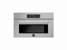Bertazzoni PROF30CSEX 30 Convection Steam Oven Stainless Steel Wall Ovens 27 inch wall oven built-in