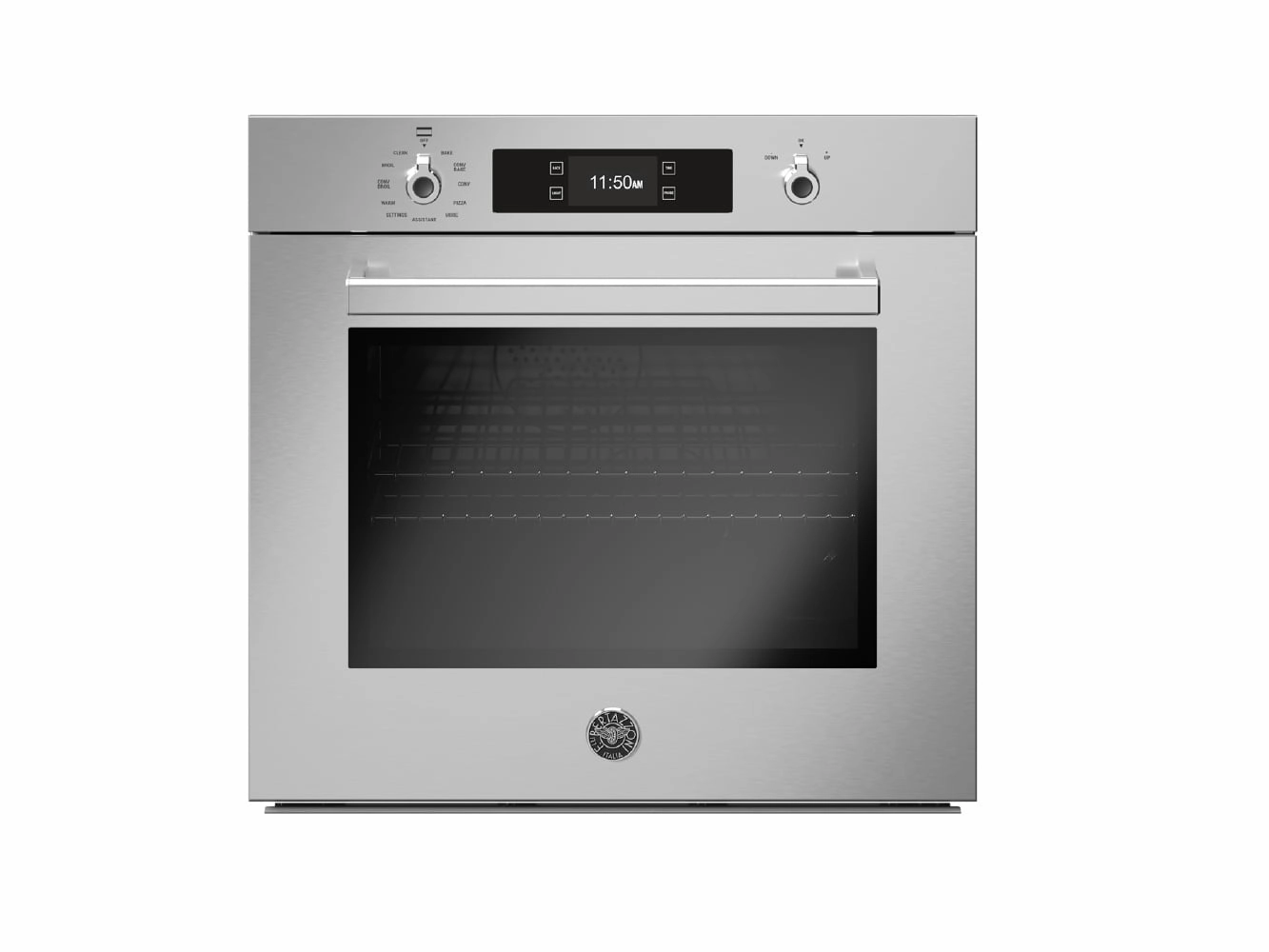 Bertazzoni PROF30FSEXT 30" Single Convection Oven Top Version Wall Ovens 27 inch wall oven built-in