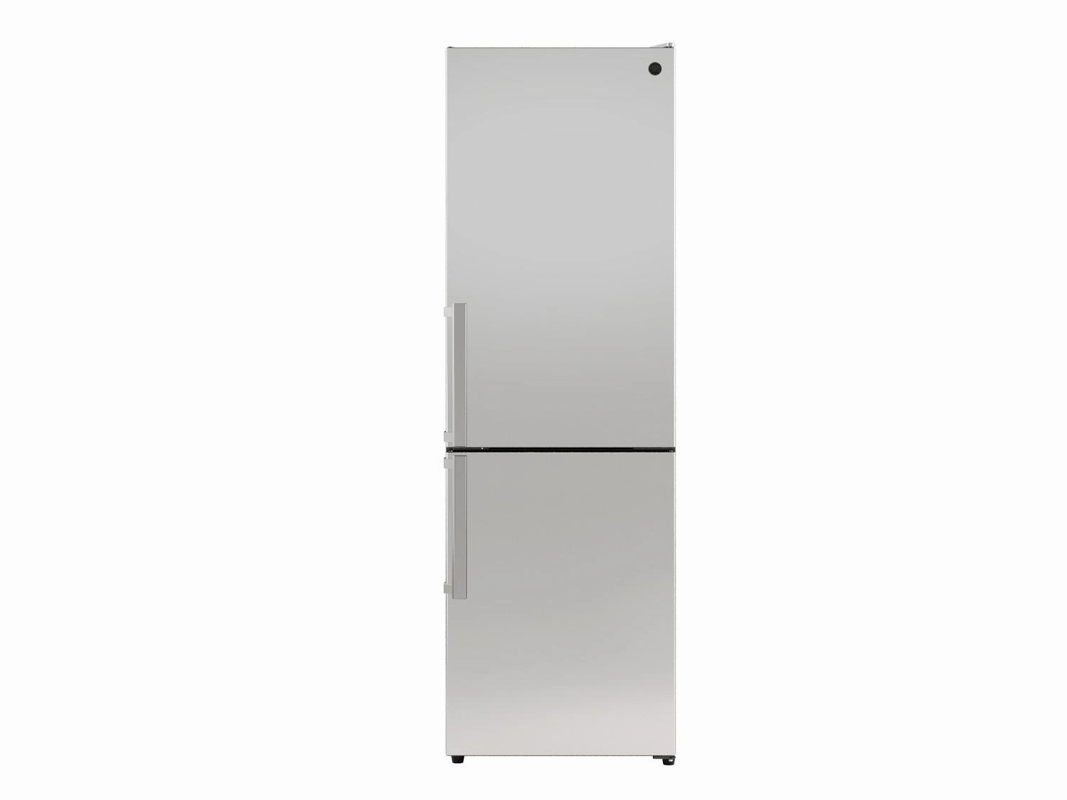 Bertazzoni REF24BMFIXNV 24 Inch Freestanding Bottom Mount With Ice Maker Stainless Steel Freestanding Refrigerators freestanding fridge freezer combo