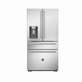 Bertazzoni REF36FDFZXNT 36" Counter Depth French Door Refrigerator Freestanding Refrigerators freestanding fridge freezer combo