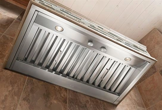 Best Range Hoods CPDI482SB 46-3/8" Custom Hood Liner Insert Designed For Outdoor Cooking In Covered Lanais 1250 Max Cfm