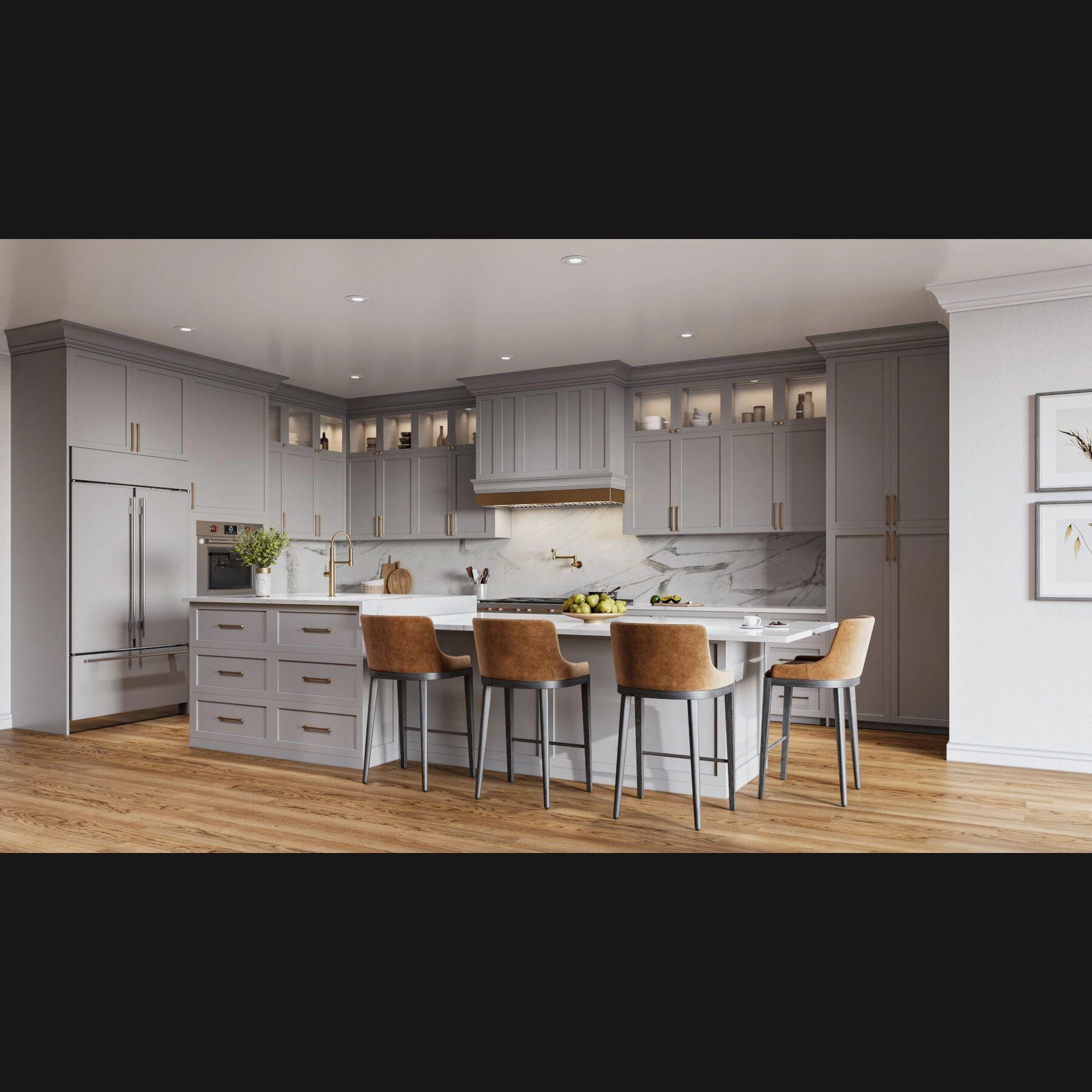 Best Range Hoods HBN554212SS 54-Inch Built-In Range Hood With True Iq Blower System, 1240 Truecfm, 23-1/2" Depth, Stainless Steel (Hbn5 Series)