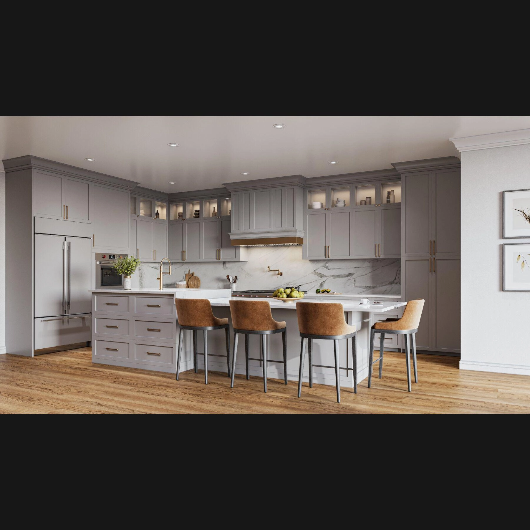 Best Range Hoods HBN566212SS 66-Inch Built-In Range Hood With True Iq Blower System, 1240 Truecfm, 23-1/2" Depth, Stainless Steel (Hbn5 Series)