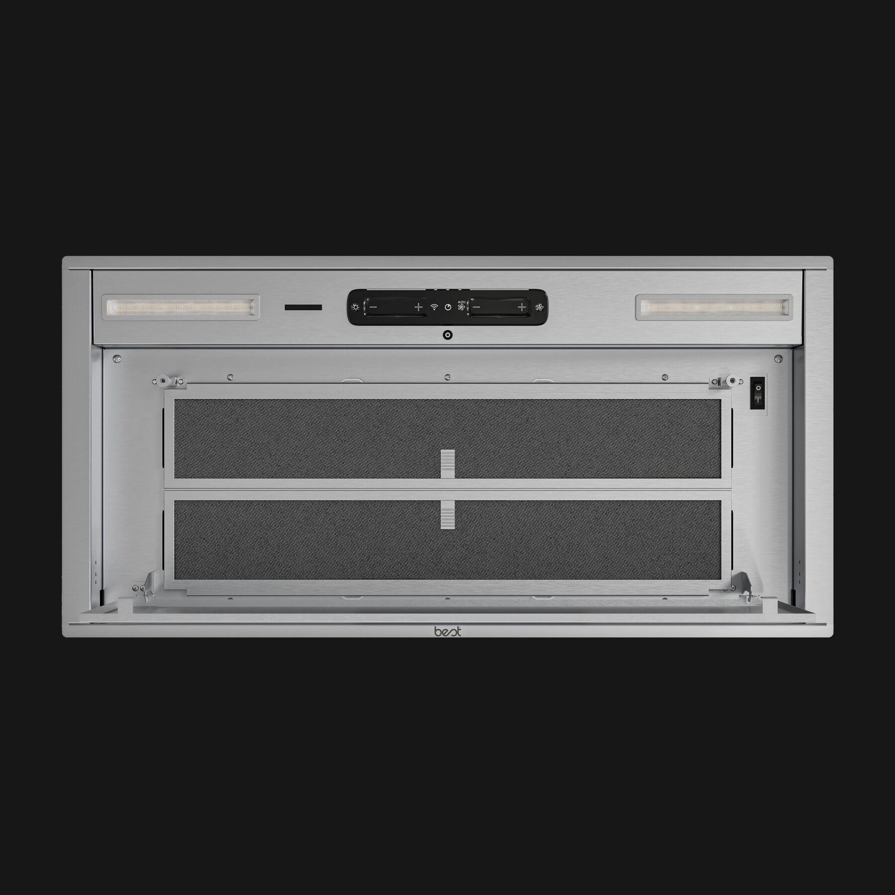 Best Range Hoods HBN65306SS 30-Inch Built-In Range Hood, 650 Max Blower Cfm, Stainless Steel (Hbn65 Series)