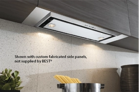 Best Range Hoods P195P1M52SB6 21-3/16" Ss Range Hood W/ Internal P6 650 Max Cfm Blower Ventilation Range Hoods high suction kitchen exhaust hood
