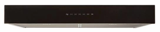 Best Range Hoods UCB3I30SBB Ispira 30-In. 550 Max Cfm Stainless Steel Under-Cabinet Range Hood With Purled&#8482; Light System And Black Glass, Energy Star Certified