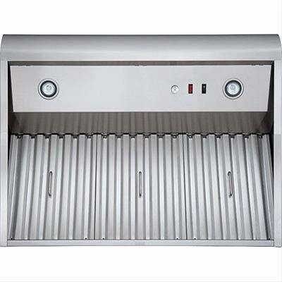 Best Range Hoods WPD38I48SB 48" Stainless Steel Model Wpd38I48Sb Pro-Style Outdoor Hood, 1300 Max Cfm
