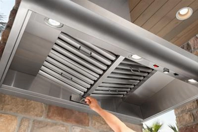 Best Range Hoods WPD38I60SB 36" Ss Pro-Style Range Hood With Extra Large Capture Designed For Outdoor Cooking In Covered Lanais, 1300 To 1650 Max Cfm