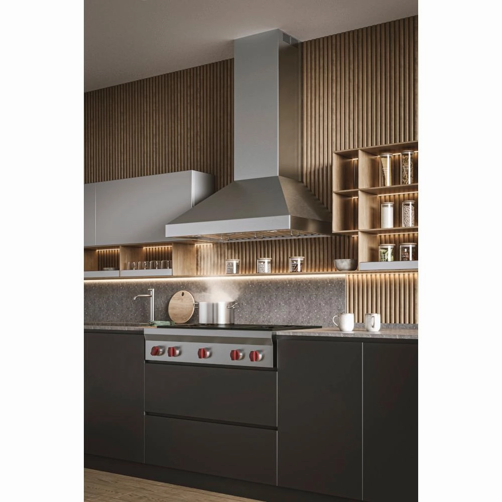 Best Range Hoods WPP1366SS 36-Inch Chimney Range Hood With Iq6U00A0Blower System, 800 Max Blower Cfm, Stainless Steel (Wpp1U00A0Series)