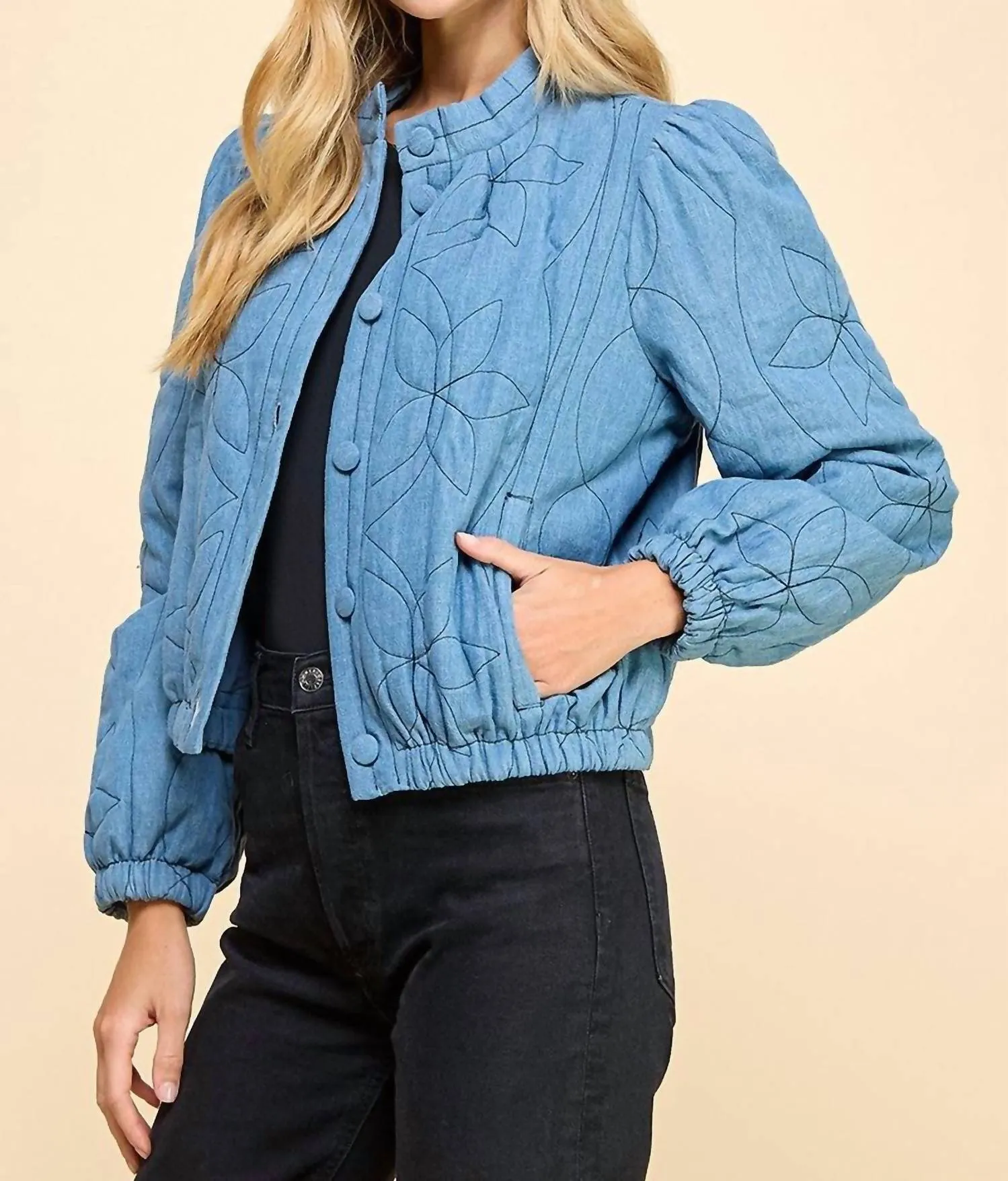 Bexley Jacket In Denim Blue