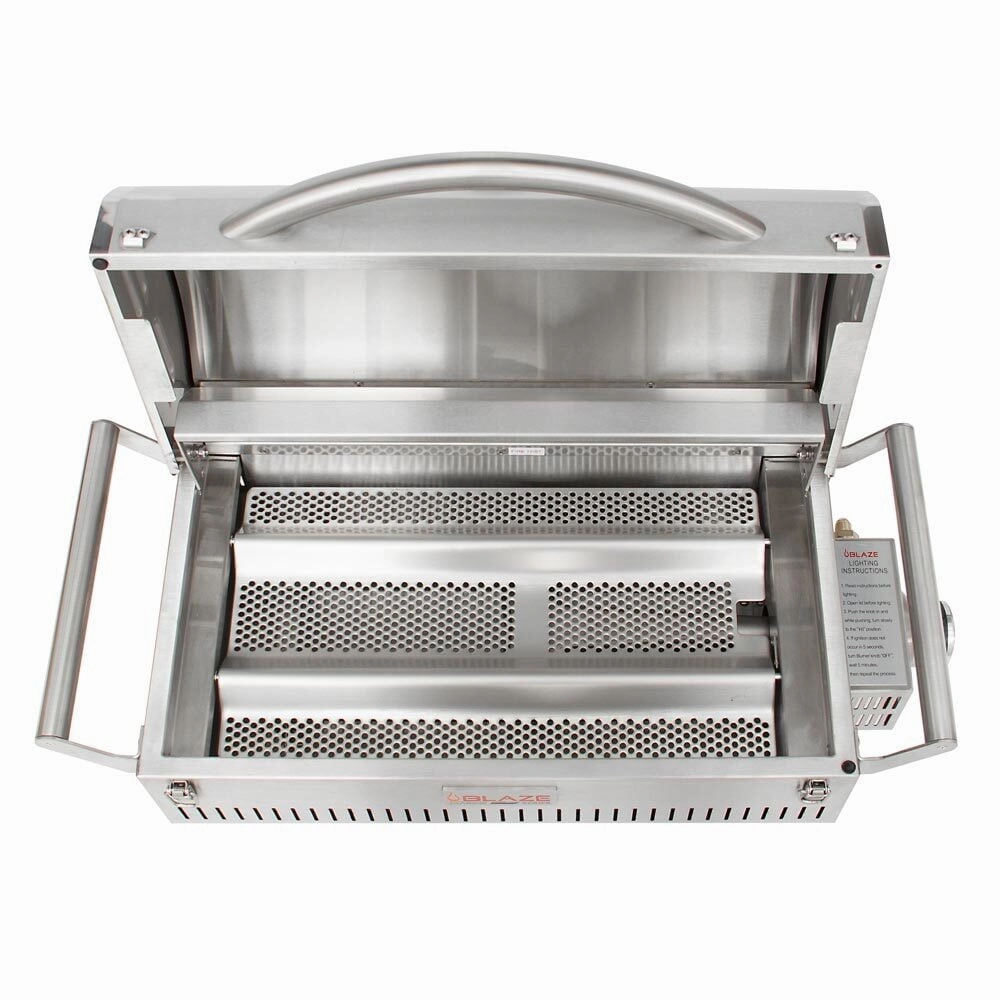 Blaze Grills BLZ1PROPRTMGLP Blaze Marine Grade 316L Professional "Take It Or Leave It" Portable Grill
