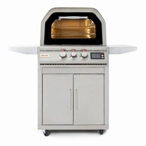 Blaze Grills BLZ26PZOVNLP Blaze 26-Inch Gas Outdoor Pizza Oven With Rotisserie, With Fuel Type - Propane Barbeque Grills,outdoor bbq grill