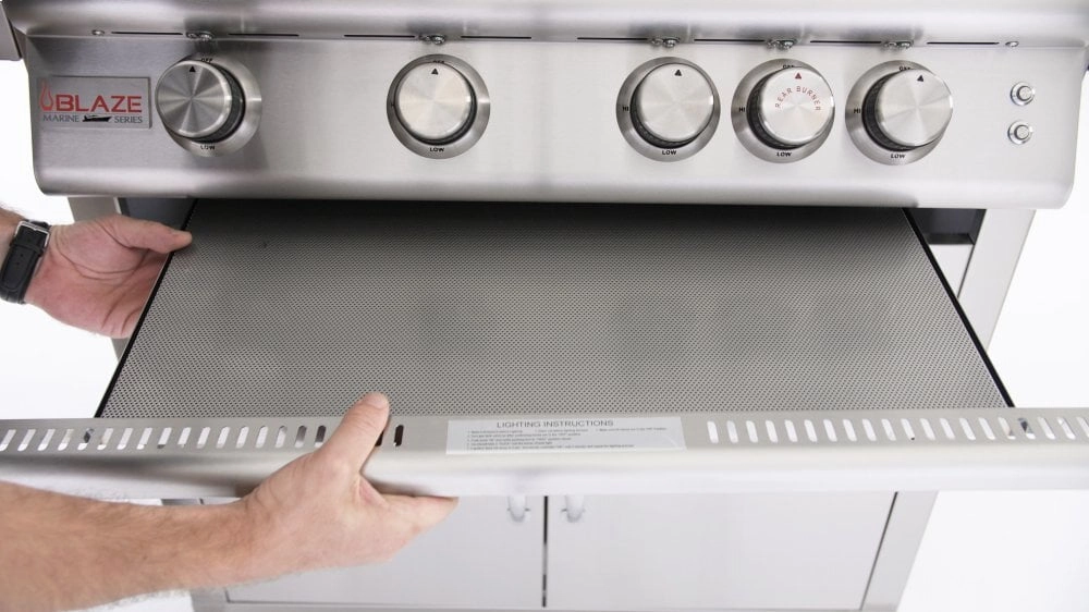 Blaze Grills BLZ4LTE2MGLP Blaze Marine Grade 316L 4-Burner Lte