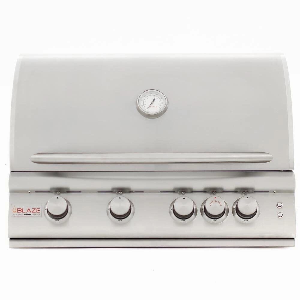 Blaze Grills BLZ4LTE2MGLP Blaze Marine Grade 316L 4-Burner Lte Barbeque Grills,outdoor bbq grill