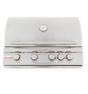 Blaze Grills BLZ4LTE2NG Blaze 32 Inch 4-Burner Lte Gas Grill With Rear Burner And Built-In Lighting System, With Fuel Type - Natural Gas Natural Gas Barbeque Grills,natural gas outdoor grill